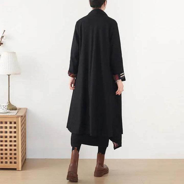Women's Black Asymmetric Wool Winter Long CoatStay warm and stylish this winter with the women's black asymmetric wool winter long coat from the best tailor. This midi-length coat is made from wool and features Women's coatThebesttailorThebesttailorBlack Asymmetric Wool Winter Long CoatThebesttailorBlack Asymmetric Wool Winter Long Coat