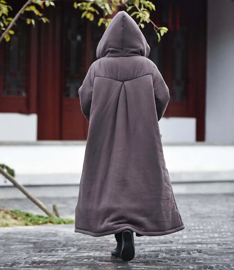 Hooded Black Winter Cotton Witch Robe Woman Cape Coat
 Stay Warm and Stylish with Our Hooded Black Winter Cotton Witch Robe Woman Cape Coat
 Our Hooded Black Winter Cotton Witch Robe Woman Cape Coat is the ultimate winWomen's coatThebesttailorThebesttailorBlack Witch Robe Hooded Winter Cotton Coat Woman Cape CoatThebesttailorBlack Witch Robe Hooded Winter Cotton Coat Woman Cape Coat