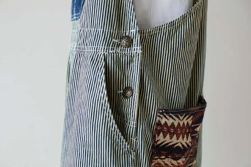 Summer cotton gray striped casual overalls Women's Fashion Pocket TrouLook stylish and feel comfortable in these Summer Cotton Gray Striped Casual Overalls Women's Fashion Pocket Trousers from The Best Tailor. These trousers feature a Women's pantsThebesttailorThebesttailorSummer cotton gray striped casual overalls Women'ThebesttailorSummer cotton gray striped casual overalls Women'