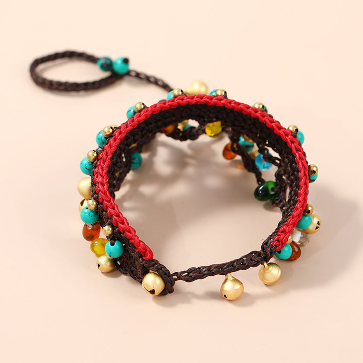 Turquoise Bell Bracelet with Hand-Woven Bohemian Style

 Turquoise Bell Bracelet with Hand-Woven Bohemian Style
 Enhance your look with the Bohemia Ladies Hand Woven Turquoise Bell Bracelet. Crafted from high-quality tuWomen's BraceletThebesttailorThebesttailorbohemia Ladies Large Hand Woven turquoise Bell BraceletThebesttailorbohemia Ladies Large Hand Woven turquoise Bell Bracelet