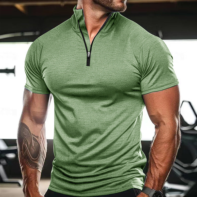 Men's cotton short-sleeved T-shirt