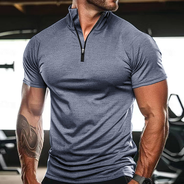 Men's cotton short-sleeved T-shirt