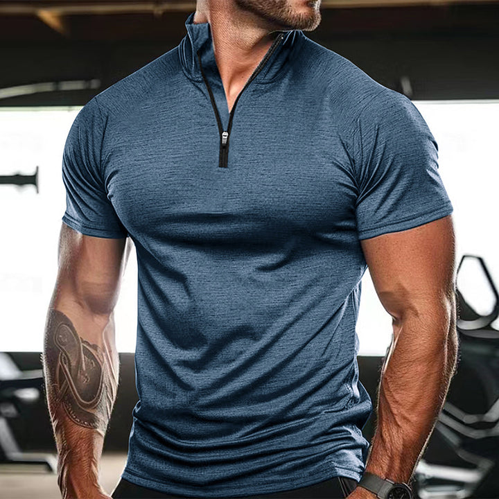 Men's cotton short-sleeved T-shirt