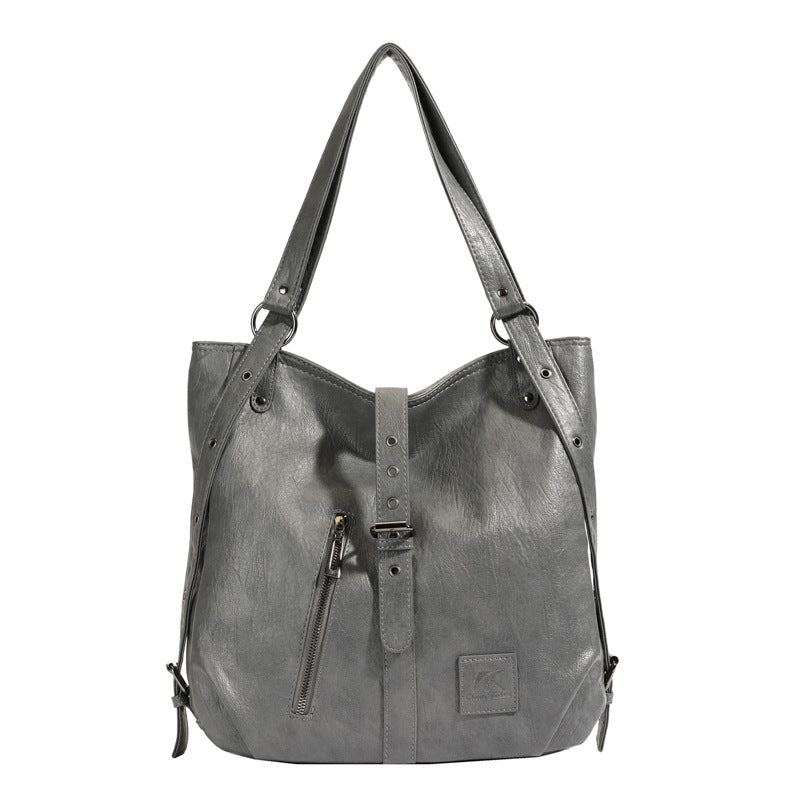 Vintage Cowhide Women's Multifunctional Handbags and Backpacks